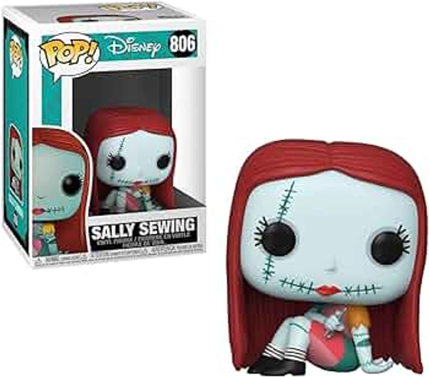 Funko Pop! Disney: The Nightmare Before Christmas-Sally Sewing - Figurine en Vinyle à Collectionner - Idée de Cadeau - Produits Officiels - Jouets pour Les Enfants et Adultes - Movies Fans