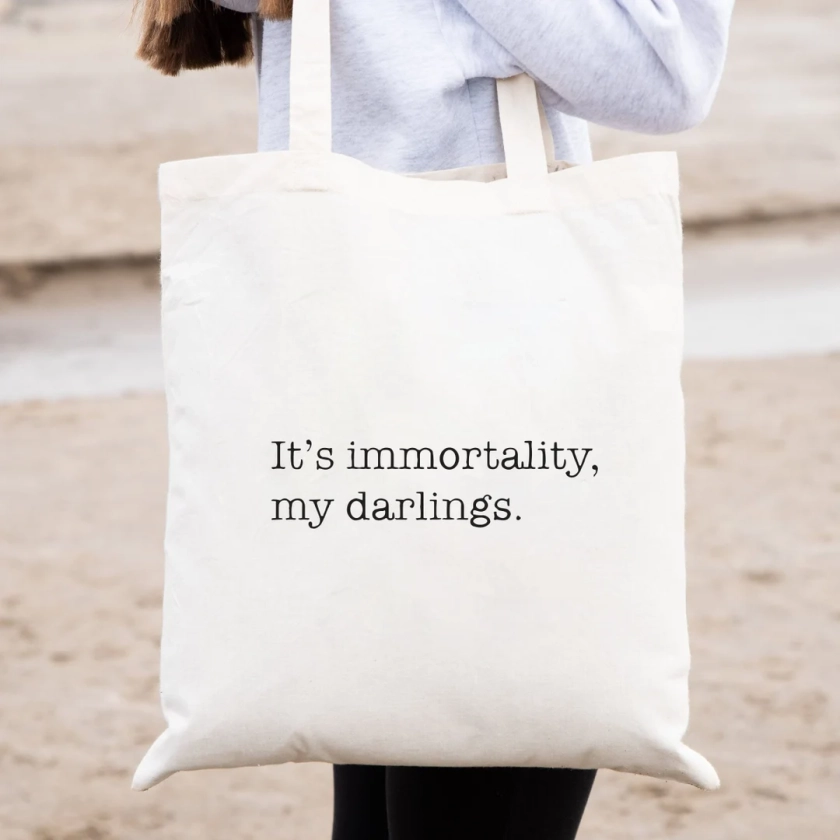 Cadeau sac fourre-tout en coton Pretty Little Liars de la série télévisée Immortality