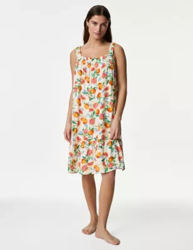 Printed Chemise | M&S Collection | M&S