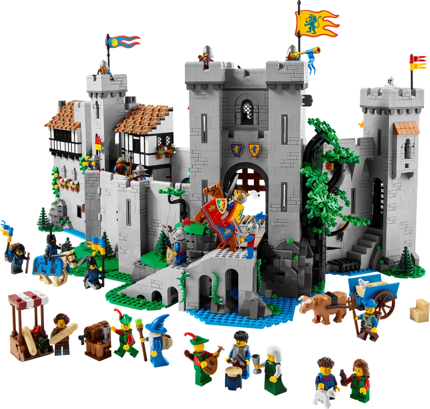 Le château des Chevaliers du Lion 10305 | LEGO® Icons | Boutique LEGO® officielle FR
