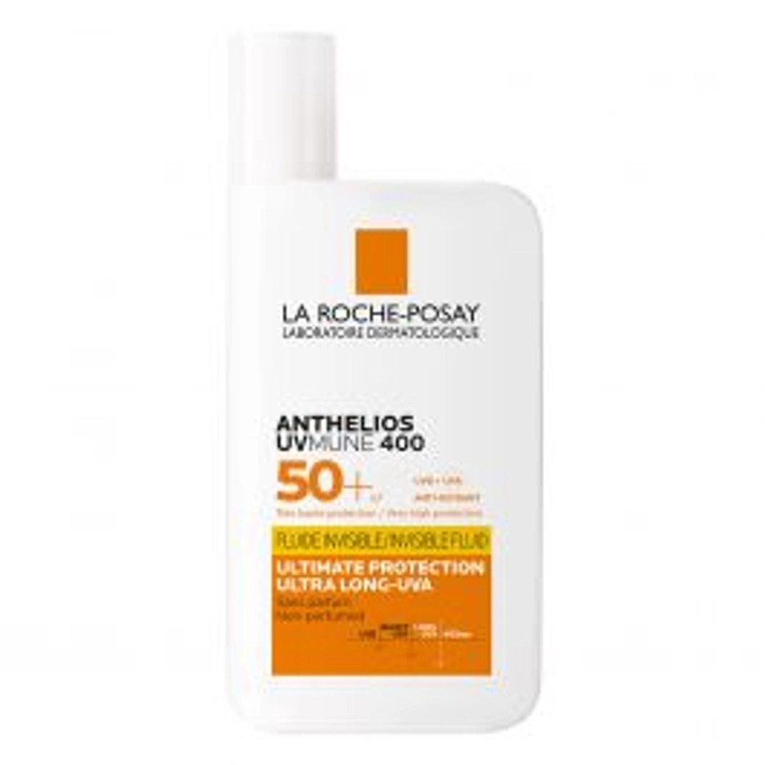 La Roche-Posay Anthelios UVMUNE 400 Onzichtbare Fluid zonder Parfum SPF 50+ | 50 ml | PharmaMarket
