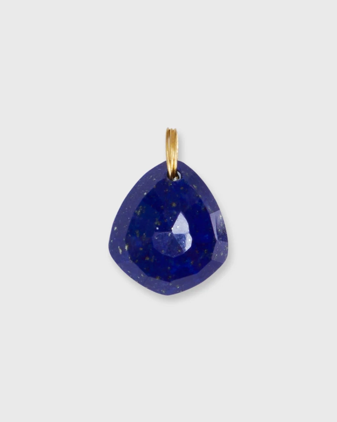 Irregular Pendant in Lapis Lazuli