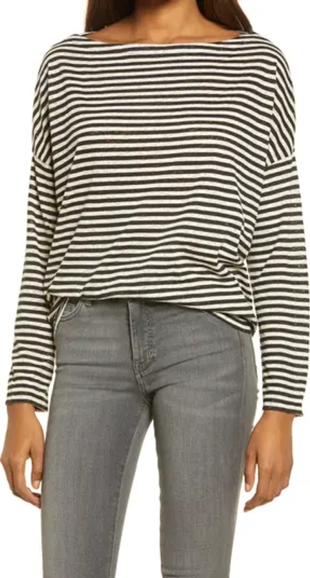 AllSaints Rita Stripe Top | Nordstrom