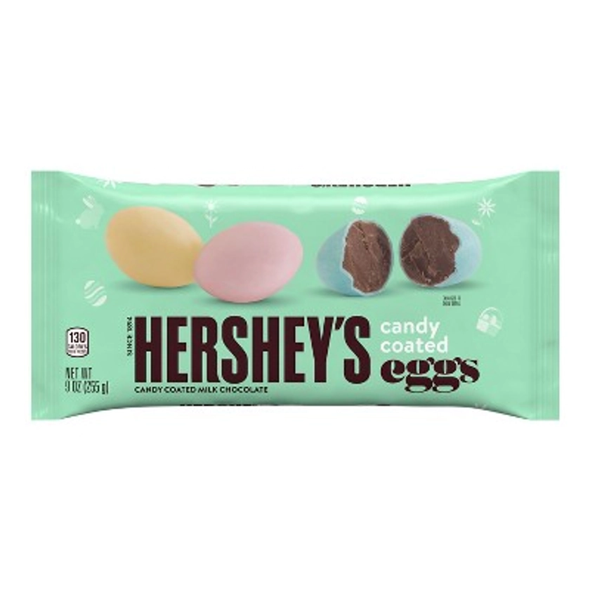 Hershey's Candy Coated Milk Chocolate Eggs Easter Candy - 9oz