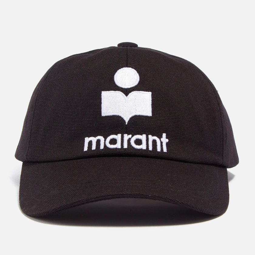 Isabel Marant Tyron Logo-Embroidered Cotton-Canvas Cap | Coggles