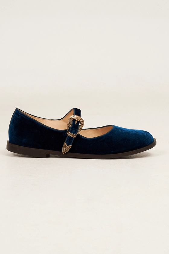 Sandalia Velvet Sky Azul Savy - Azul - Gallerist: moda autoral e contemporânea para todos os estilos