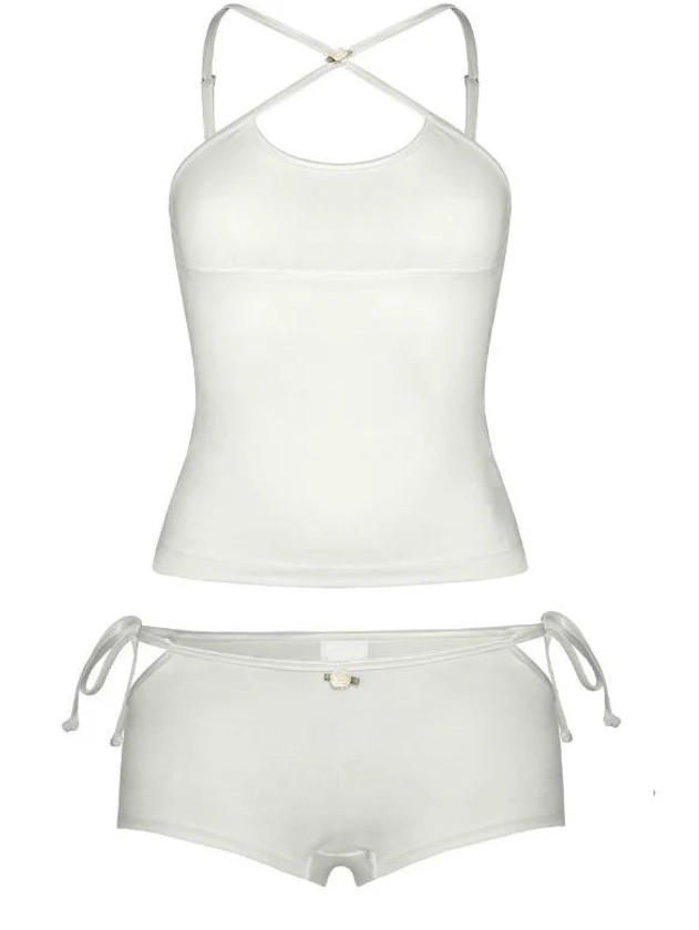 Summer Bow Sexy Casual Sporty Simplicity Tops