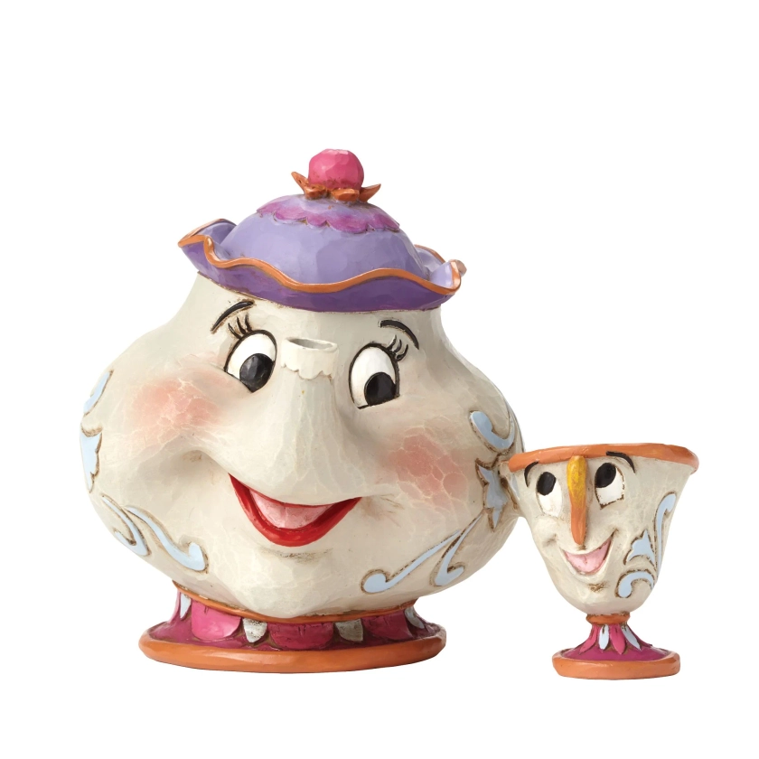 Figurine Madame Samovar et Zip - Disney Traditions