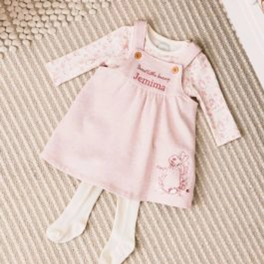 Personalised Flopsy Bunny Baby Outfit Set