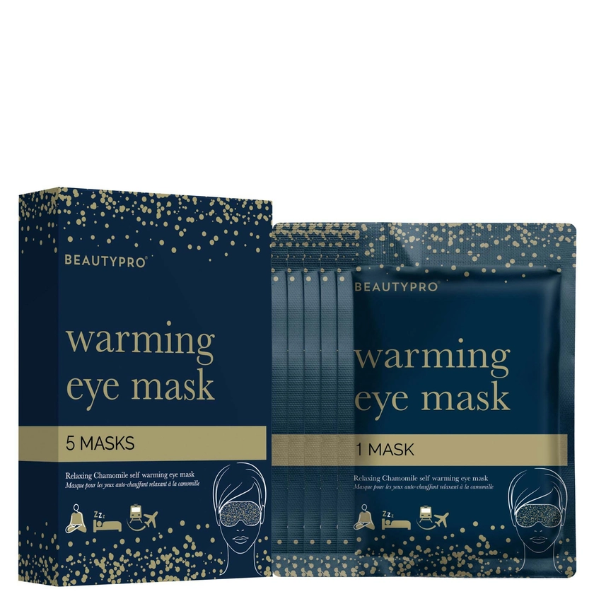 BEAUTYPRO Warming Eye Mask (Pack of 5) | LOOKFANTASTIC