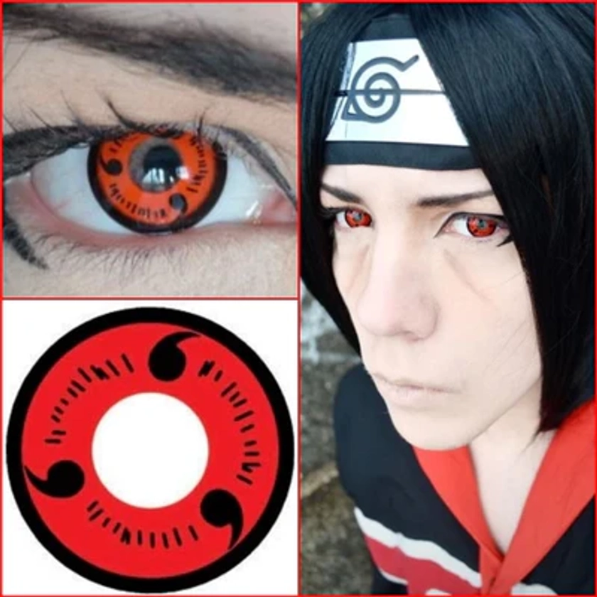 Naruto Sharingan Cosplay Contacts