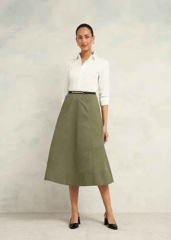 HOBBS LONDON Avril Cotton Skirt