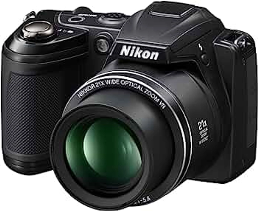 Nikon Coolpix L310 Appareil photo numérique compact 14,1 Mpix Ecran 3" Zoom optique 21x Noir