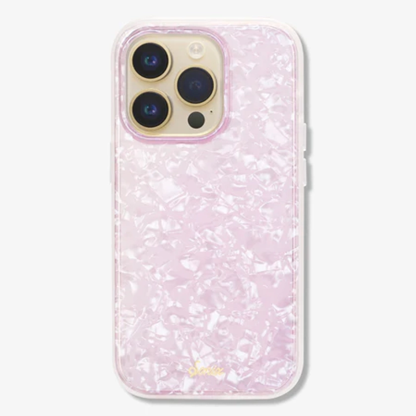 Pink Pearl Tort iPhone Case