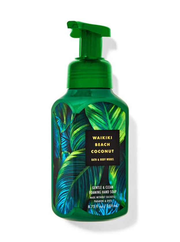 Waikiki Beach Coconut Gentle & Clean Foaming Hand Soap | Bath & Body Works