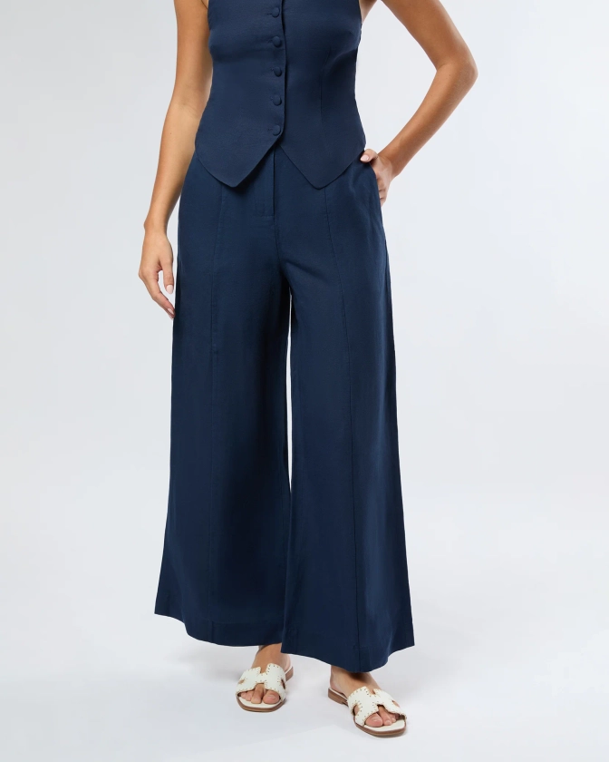 Air Linen Palazzo Pant