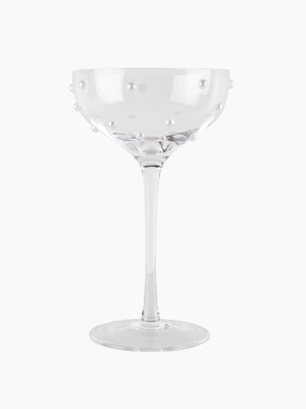 Clear Pearl Cocktail Glass | The Go-To