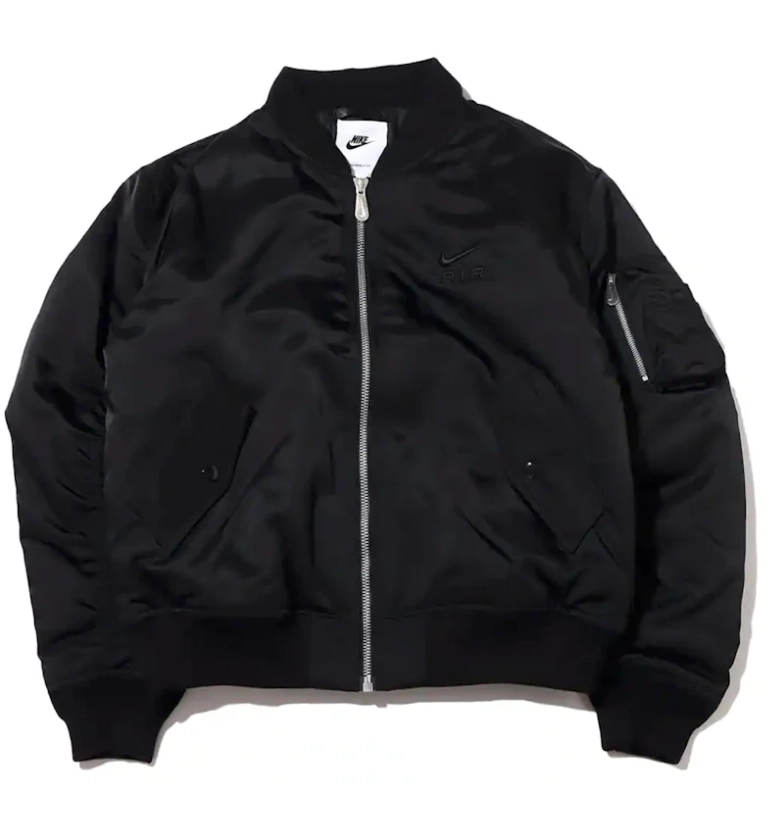 Nike Sportswear Air Bomber Jacket (Asia Sizing) Black