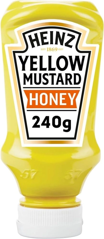 Heinz Yellow Honey Mustard 220ml : Amazon.co.uk: Grocery