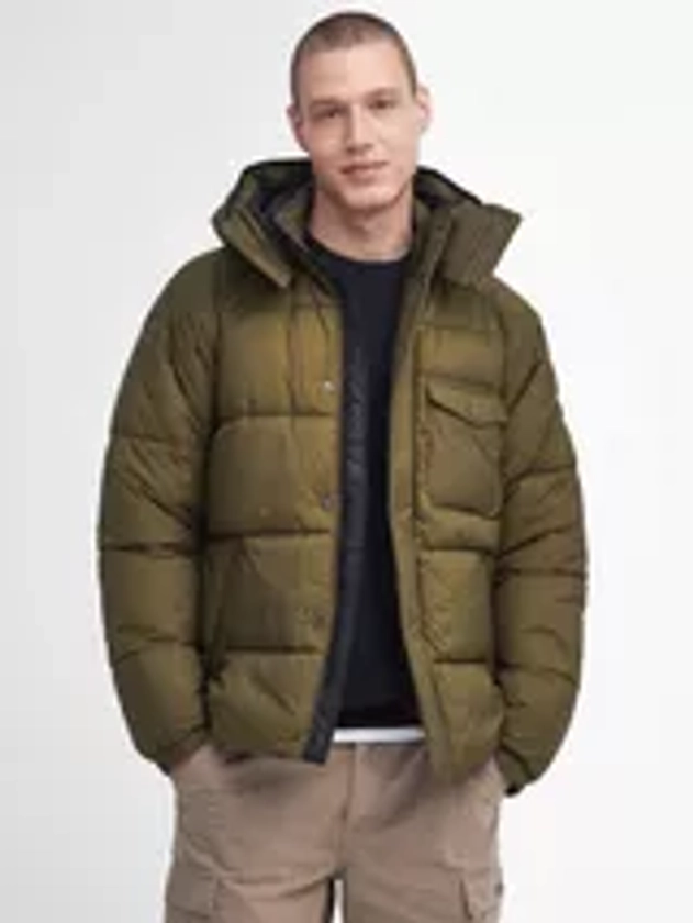 Barbour Endurance Quilted Jacket, Light Sage