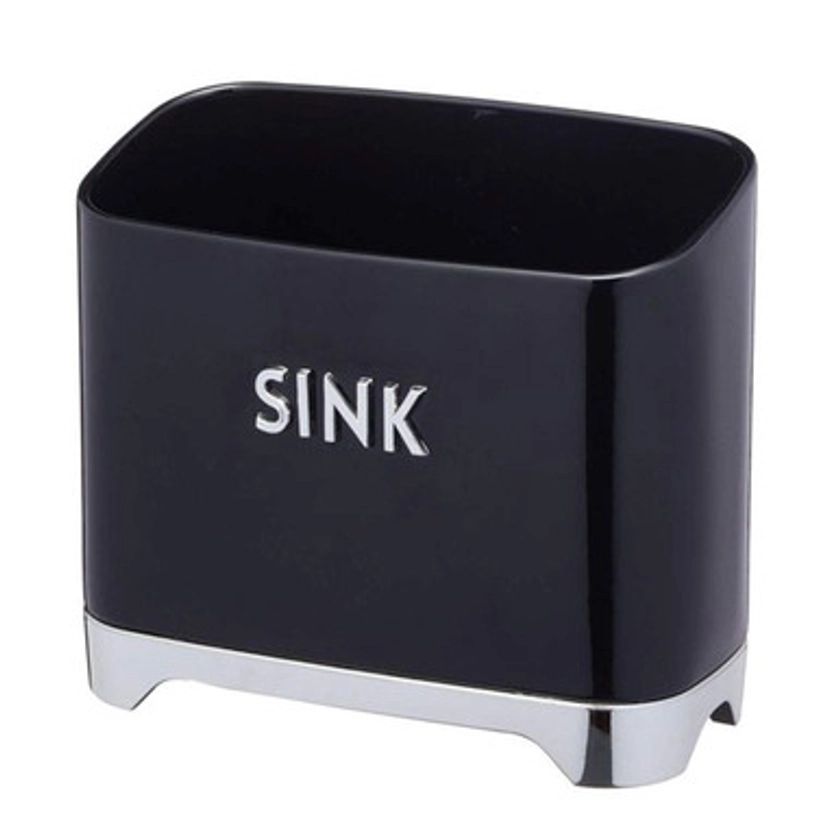 KitchenCraft Lovello Sink Tidy - Black