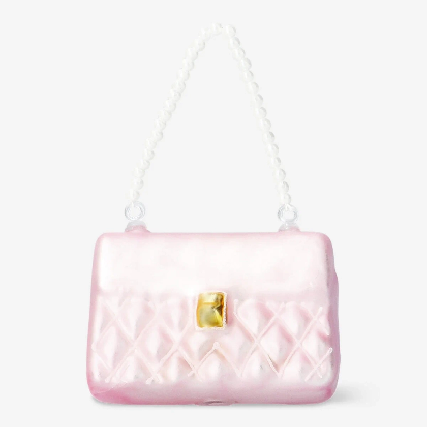 Christmas bauble - Pink purse