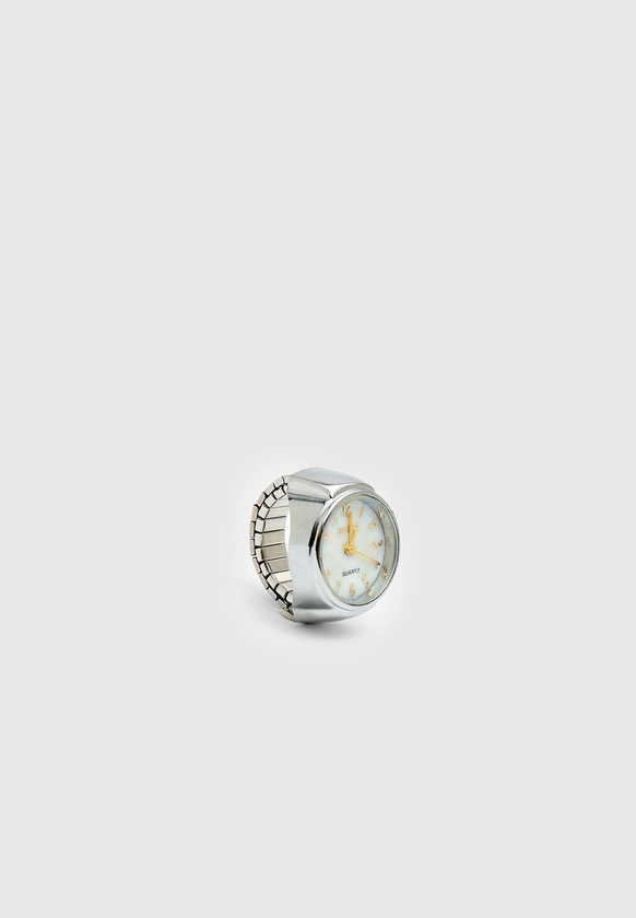 Bague montre - Bijoux femme | Stradivarius France