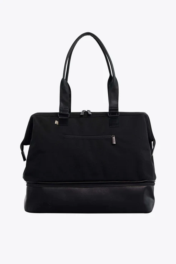 BÉIS 'The Convertible Weekender' in Black - Small Weekend Bag & Overnight Bag