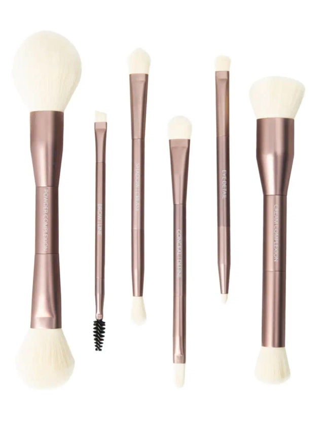 Jenny Patinkin Sustainable Luxury 6-Piece Dual-Ended Makeup Brush Set