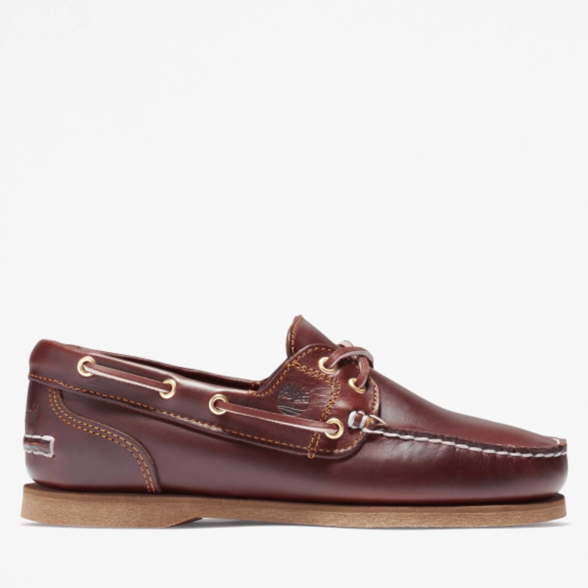 Classic Boat Shoe for Women in Brown