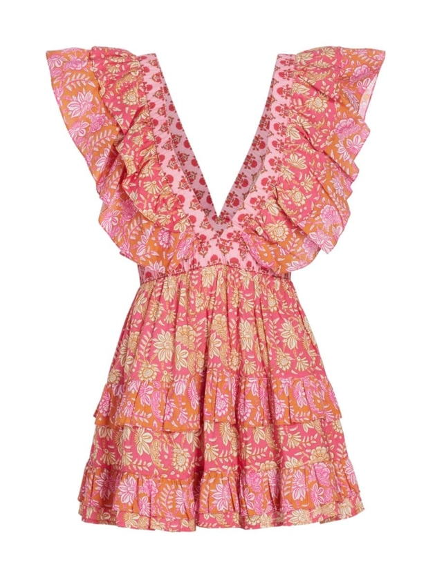 Shop Figue Aurelia Cotton Minidress | Saks Fifth Avenue
