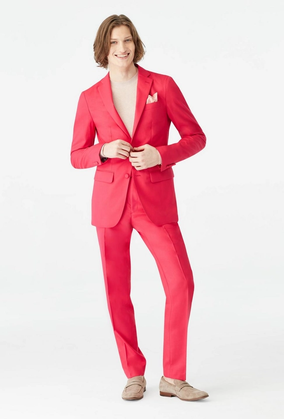 Custom Suits Made For You - Harrogate Fuchsia Suit | INDOCHINO