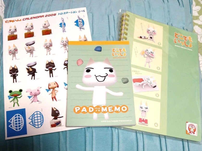 Bulk Selling Stationery Doko Demo Issyo Notebook Sticker Memo Pad