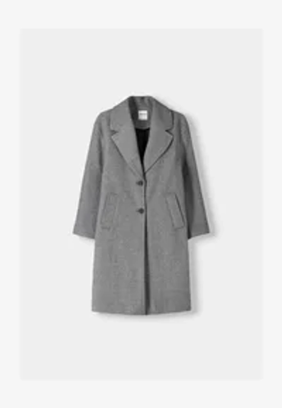 Bershka SOFT - Manteau classique - dark grey/gris foncé - ZALANDO.FR