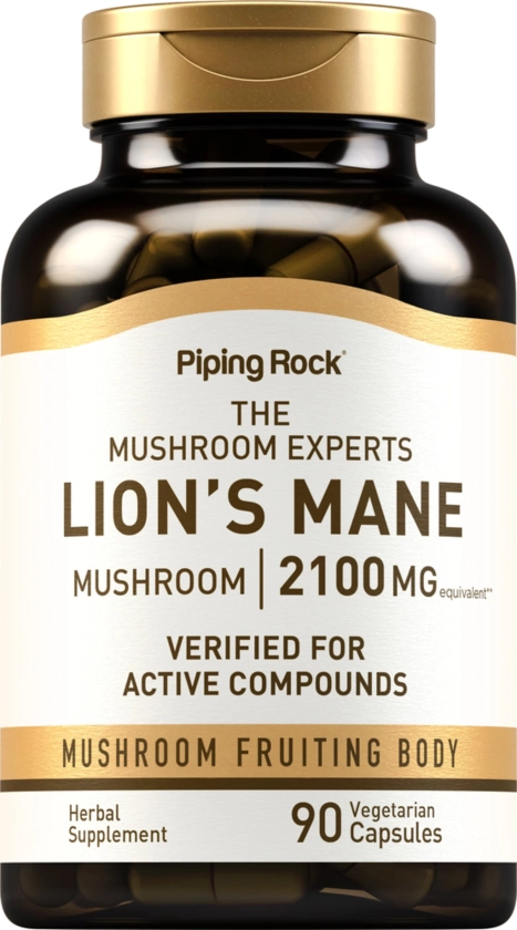 Champignon Super Lion's Mane 2100 mg 120 Gélules végétales