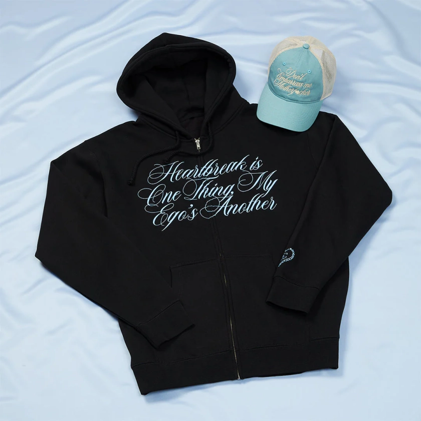 don't embarrass me zip up hoodie - Sabrina Carpenter Official Store