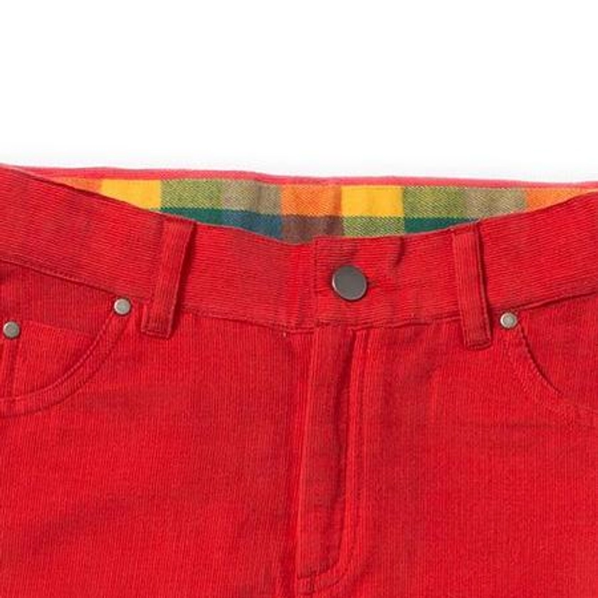 Boy's Red Corduroy Pants - 4/5 year (5T)