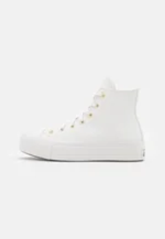 CHUCK TAYLOR ALL STAR LIFT - Sneakers hoog - vintage white/egret/gold