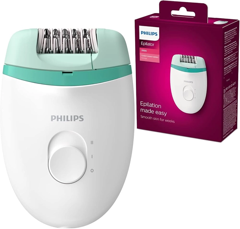 Philips Satinelle Essential BRE224/00 Épilateur compact filaire