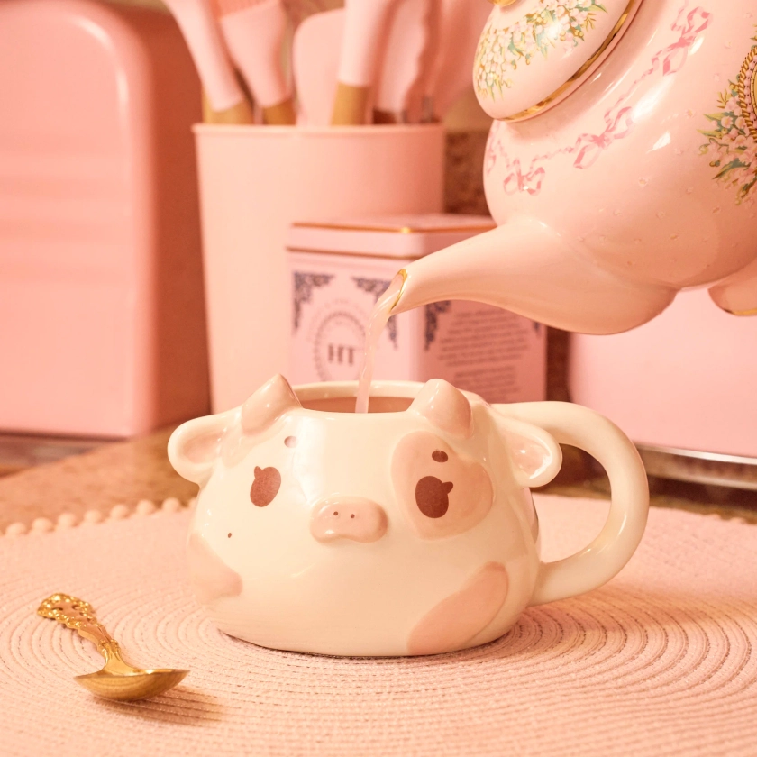 Valentine the Strawberry Cow Mug