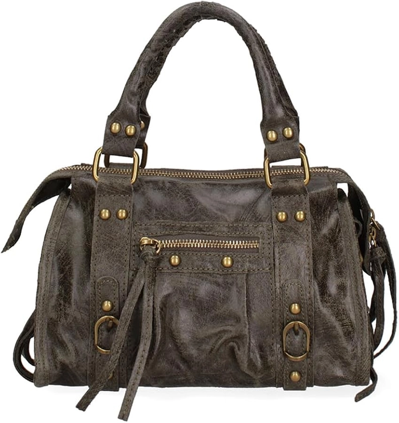 Gave Lux Lisa GLX220609123FBG-PARENT Women's Shoulder Bag Made in Italy 15 x 25 x 10 cm