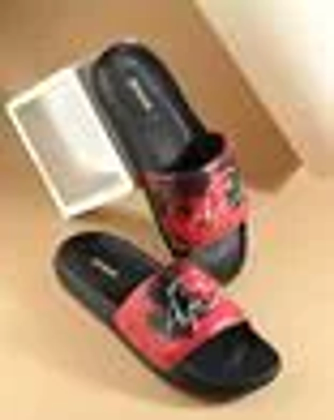 Buy Red Flip Flop & Slippers for Men by SPYKAR Online | Ajio.com