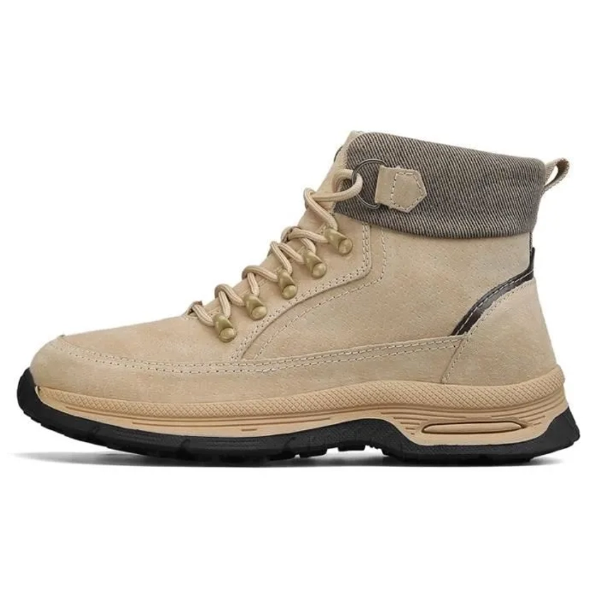 Chaussures de randonnées Hommes Trekking Outdoor Beige