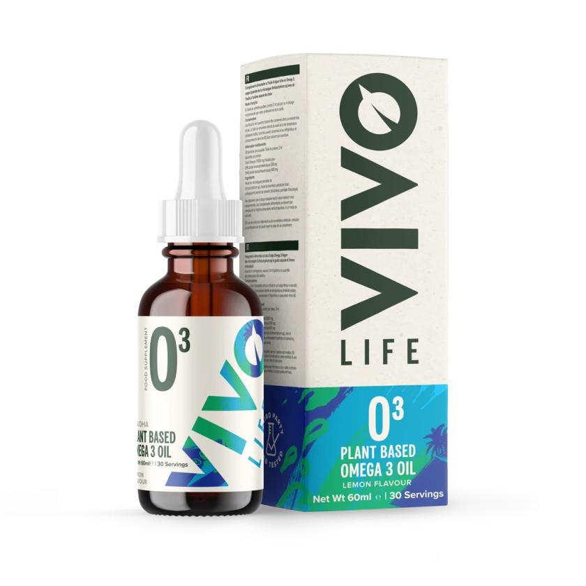 Vegan Liquid Omega 3 Supplement | Vegan Algae Oil | Vivo Life