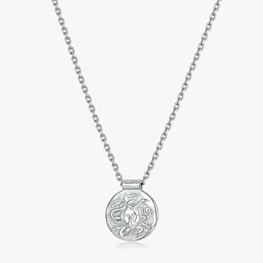 Medusa Necklace in Silver (Unisex)