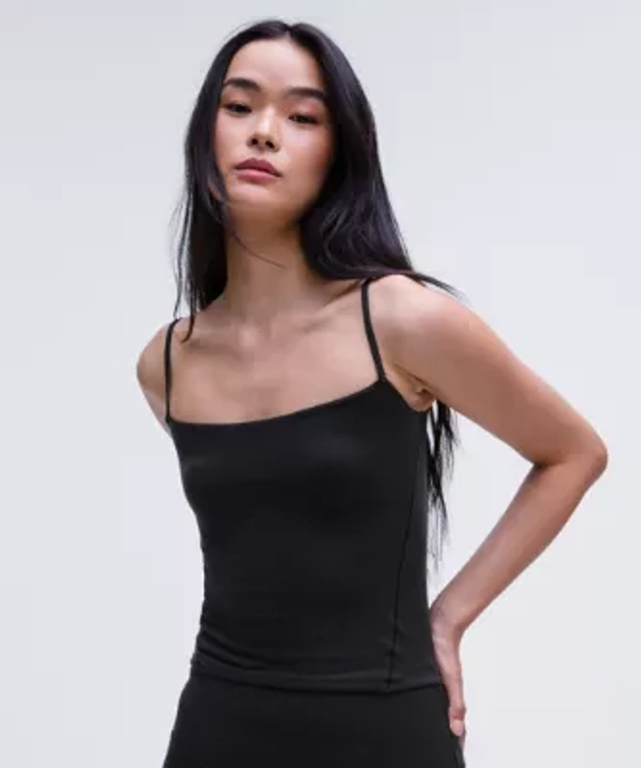 Wundermost Ultra-Soft Nulu Spaghetti-Strap Cami Tank Top