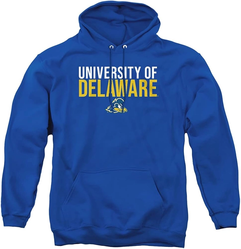 LOGOVISION University of Delaware Official Stacked Unisex Adult Pull-Over Hoodie