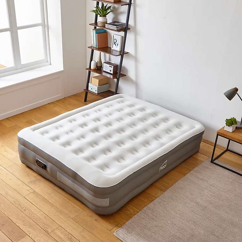 Neo Double King Inflatable Air Bed with Built-in Electric Pump | DIY at B&Q