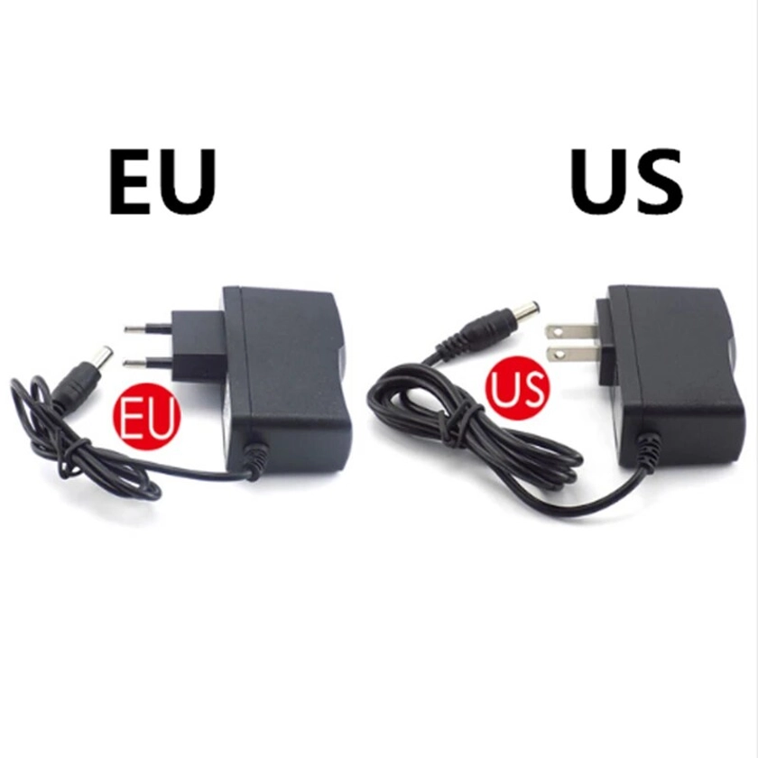 AC 100-240V 9V 1A dc power adapter EU US AU UK Plug 5.5mm*2.1mm interface Power Supply adapter 9 V Vot for arduino UNO MEGA