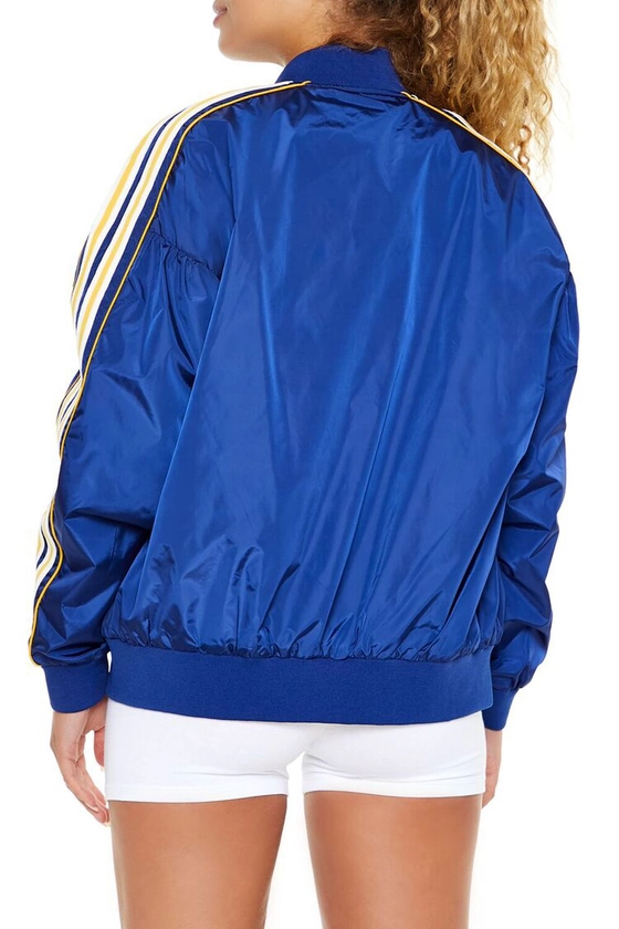 Varsity Zip-Up Bomber Jacket